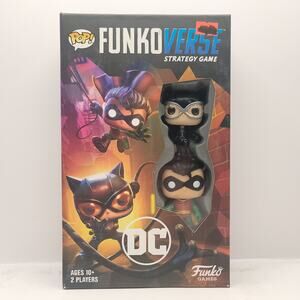 POP! Funkoverse Strategy Game DC Robin Catwoman Sealed New Board Game